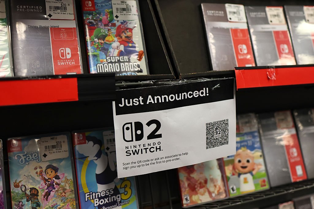 US consumer sentiment ahead of the Nintendo Switch 2 launch